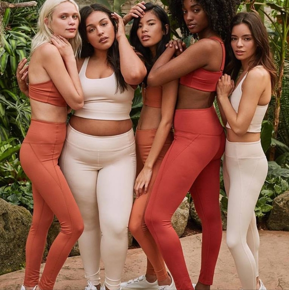 Girlfriend collective Toasted Apricot Seamless Run Shorts - Picture 9 of 10